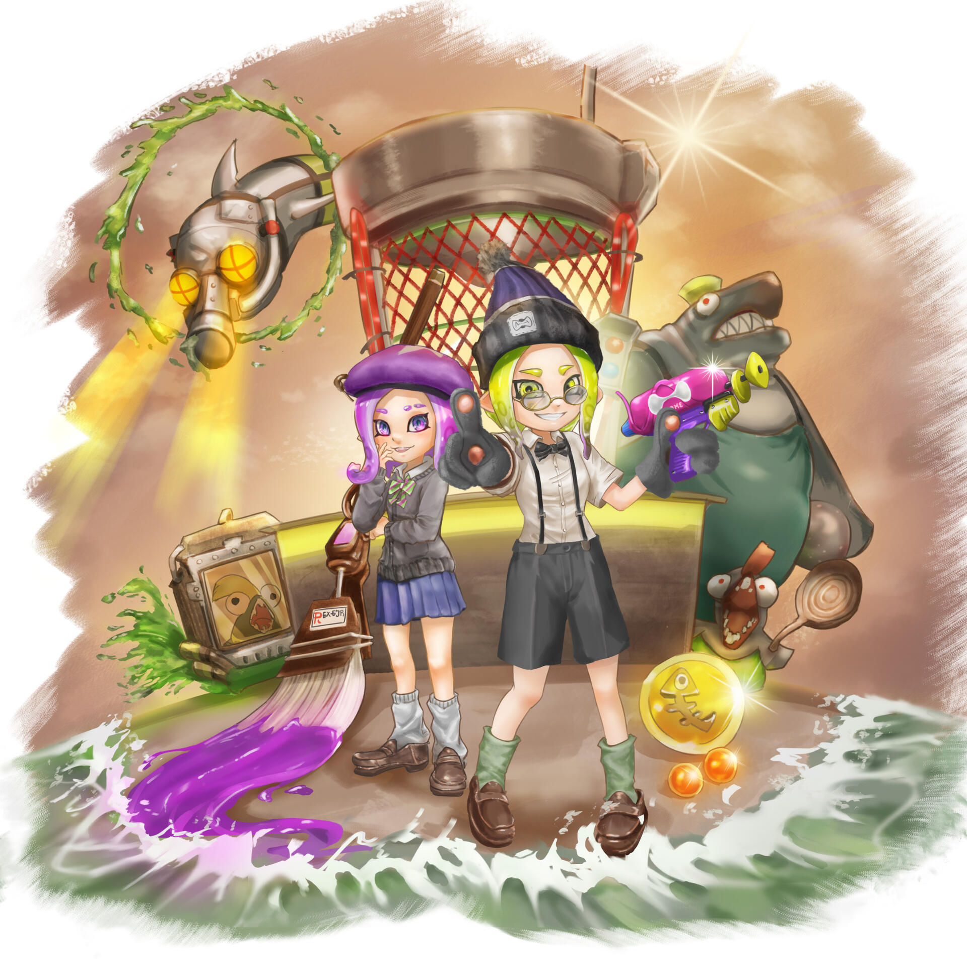 Splatoon Salmon Run
