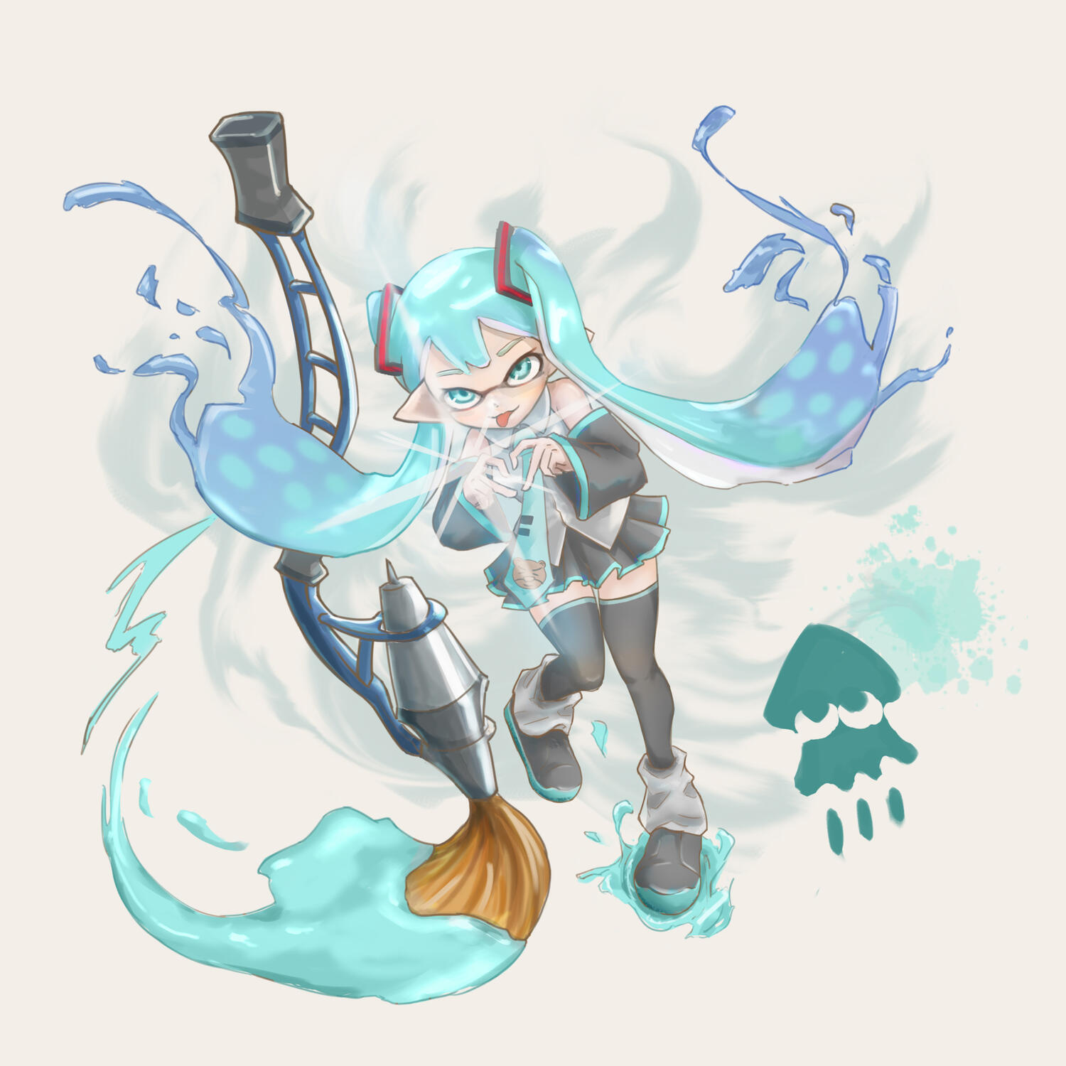Miku Splatoon