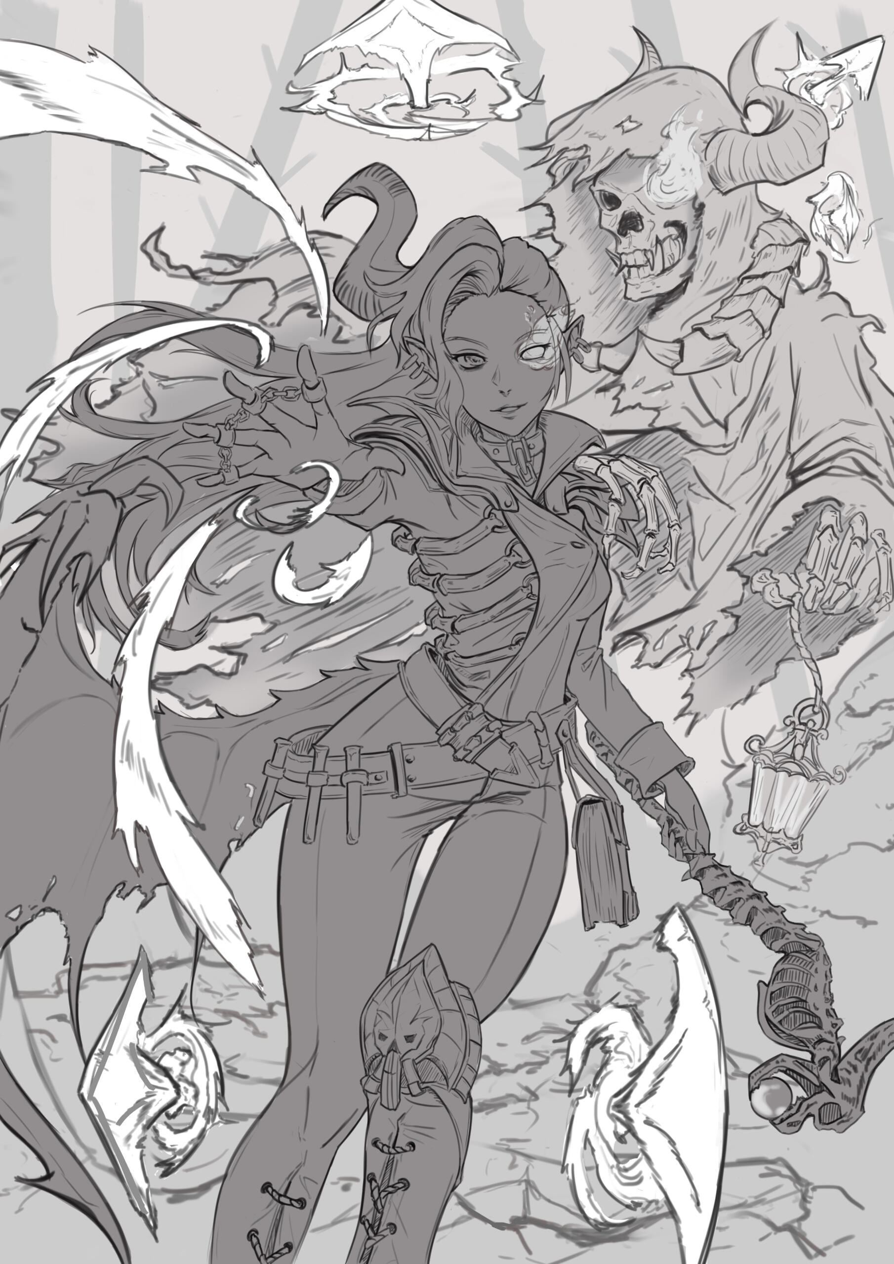 Faust Lineart