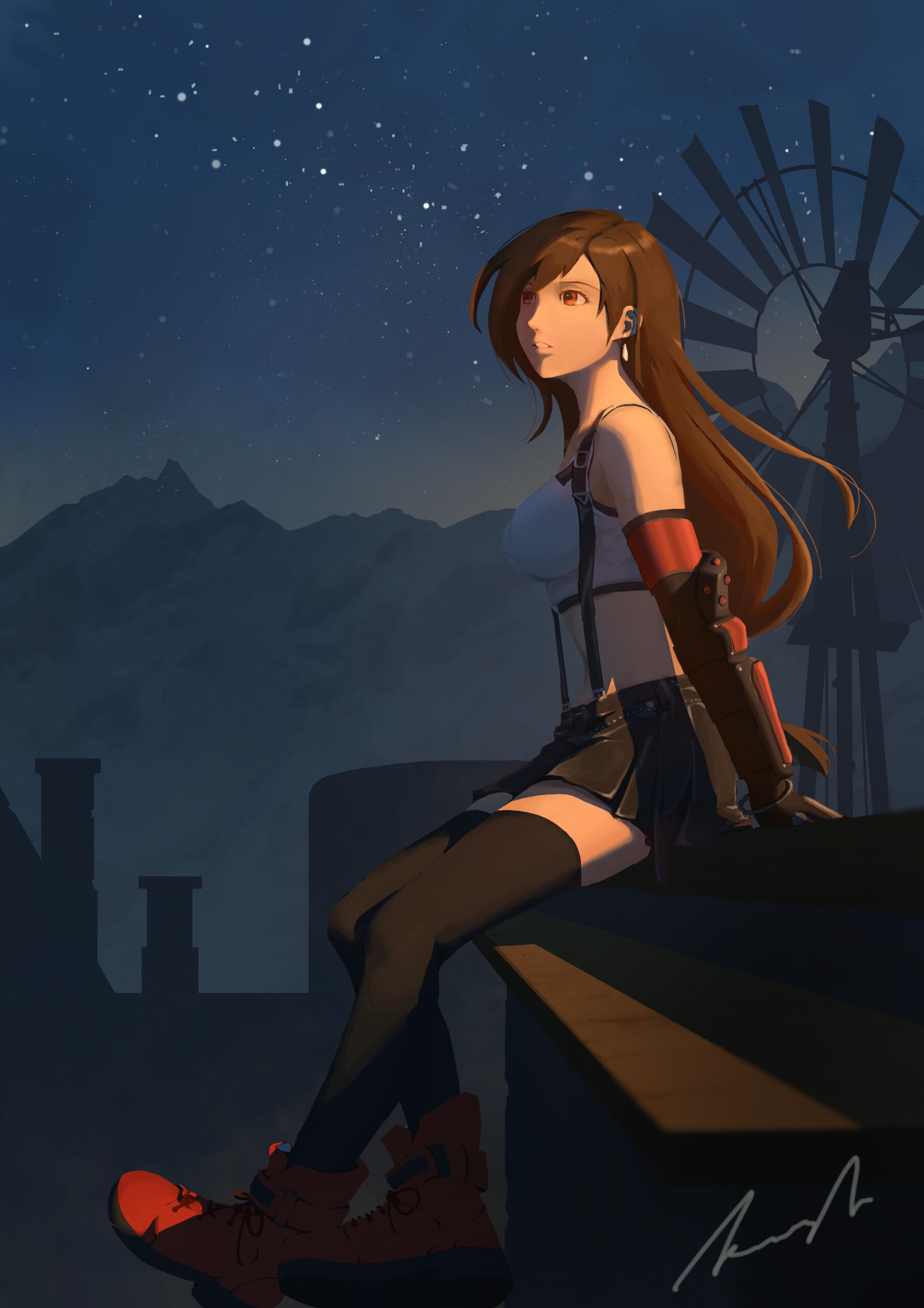 Tifa (Art Study)